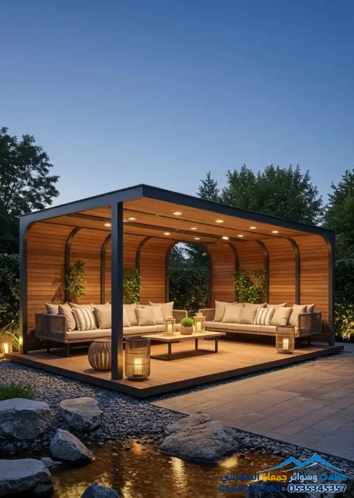 جلسات خارجية حديد بالرياض:أفضل التصاميم العصرية لعام 2026